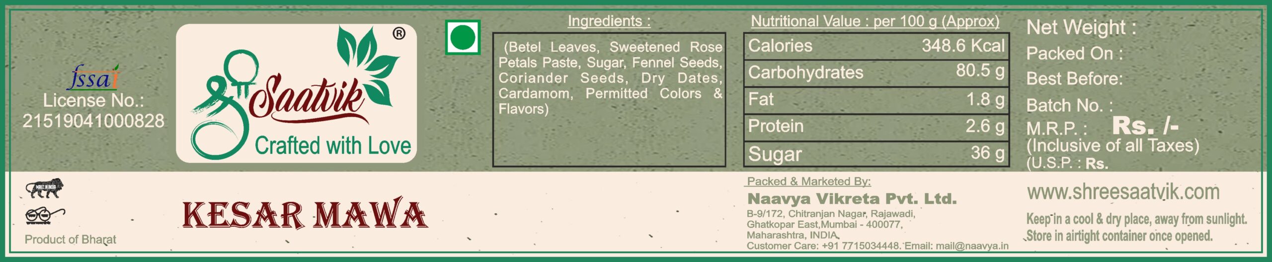 Kesar Mawa