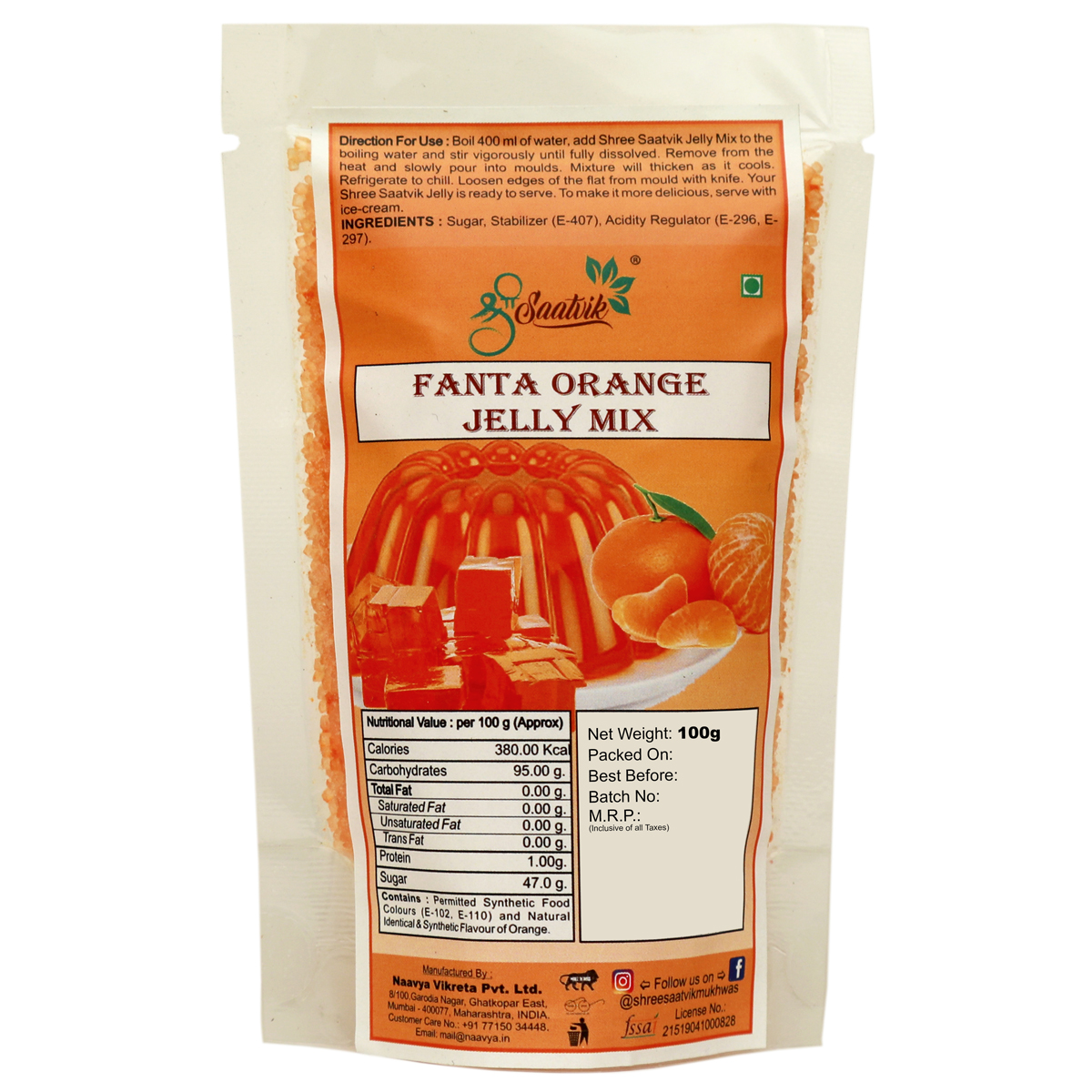 FANTA ORANGE JELLY